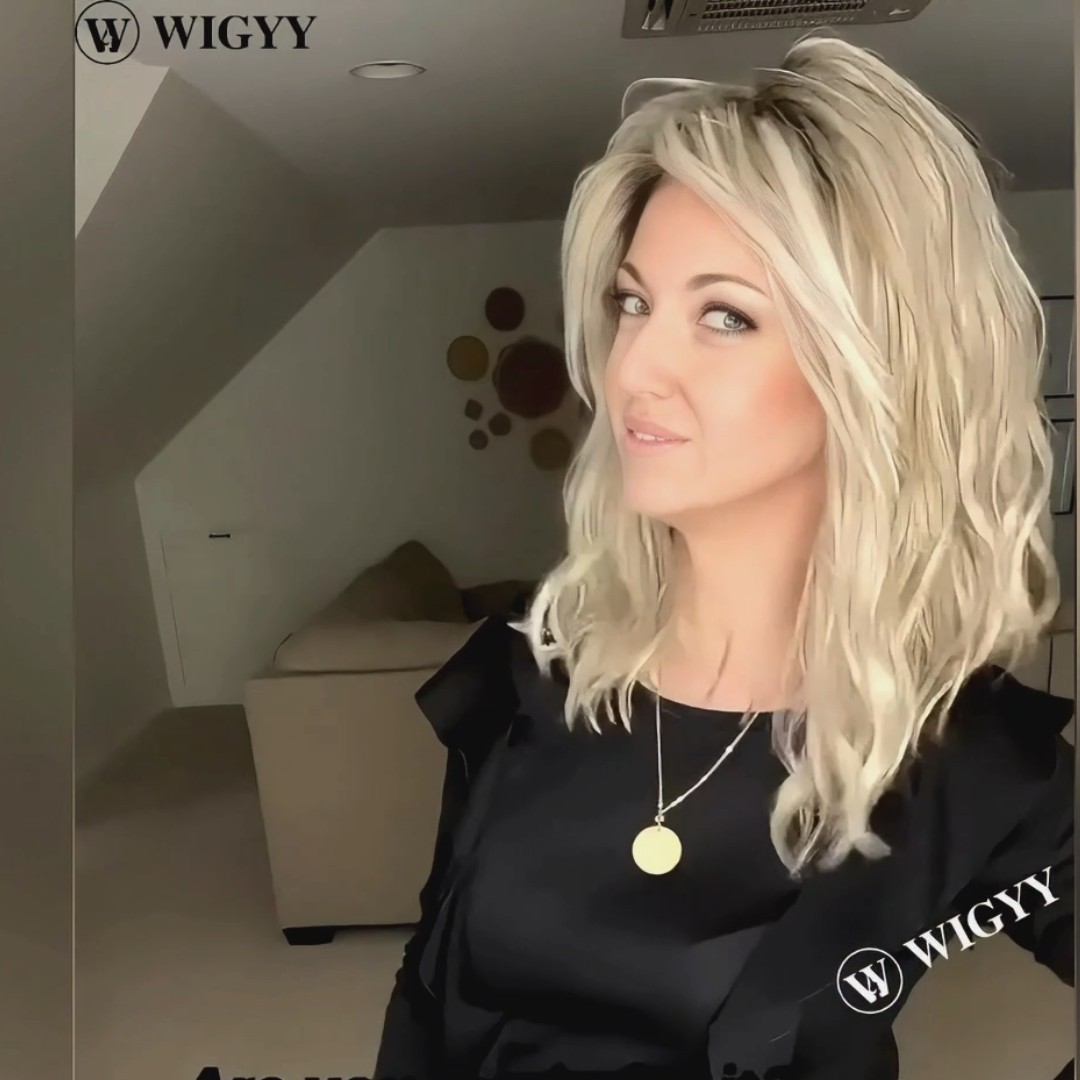 Phoebe - Wigyy Blonde Highlighted Lightweight Softly Wig