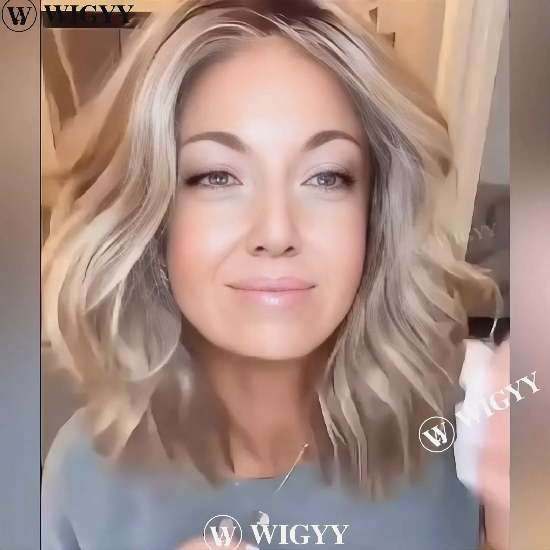 Beatrice - Wigyy Curl Highlighted Elegant Wig