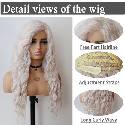 New Wave Golden Fluffy Hot Wigs