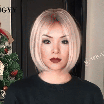 Perla - Wigyy Cutest Bob Elegant Wig with Bang