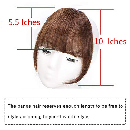 100% Human Hair Cute Bangs