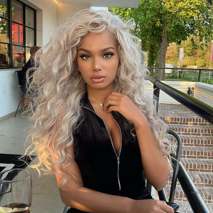 New Wave Golden Fluffy Hot Wigs