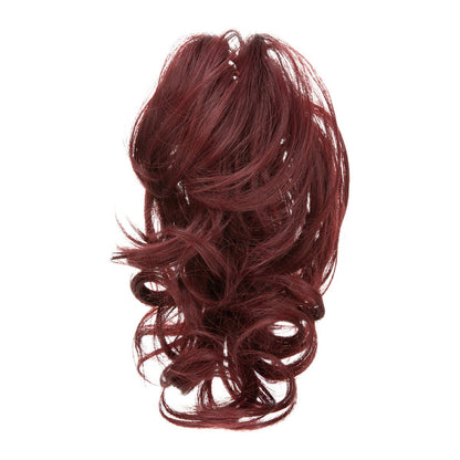 Claw Clip Short Ponytail Hair Extensions Bendable Metals Messy Bun