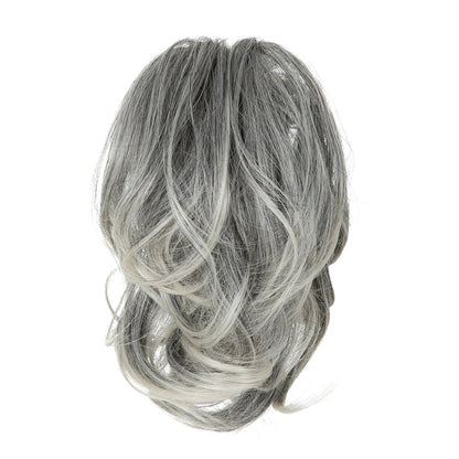 Claw Clip Short Ponytail Hair Extensions Bendable Metals Messy Bun