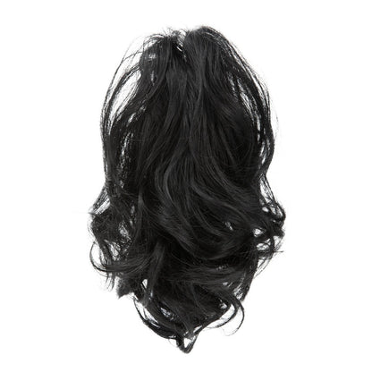 Claw Clip Short Ponytail Hair Extensions Bendable Metals Messy Bun