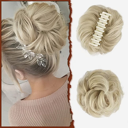 Claw Clip Messy Bun Hair Piece