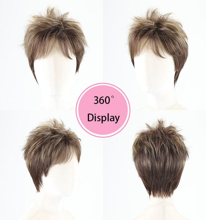 Willow - Wigyy Pixie Soft Natural Short Synthetic Wigs