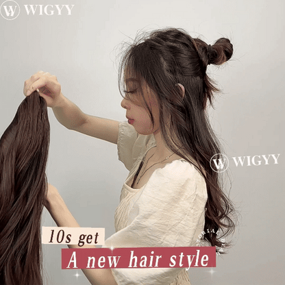 Wave Clip in Hair Extensions Wigs