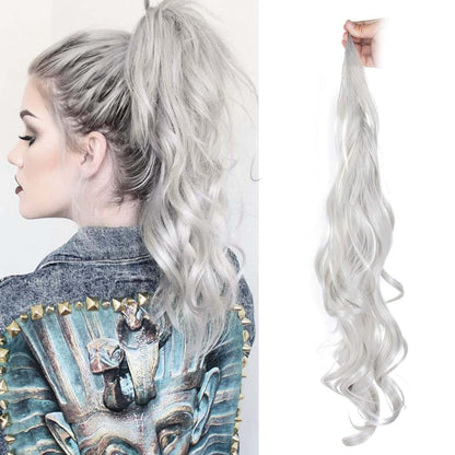 32 Inch Flexible Wrap Around Ponytail