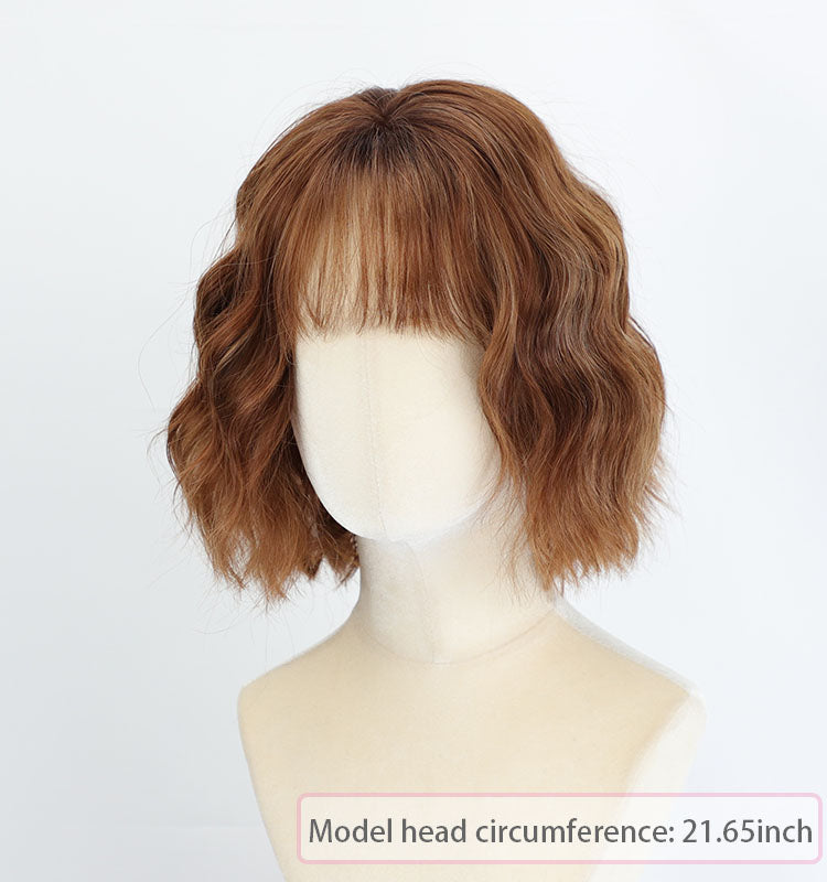 Bernice - Wigyy Wave Bob Elegant Wig with Bang