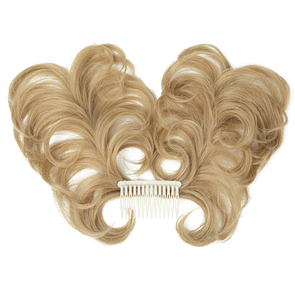 Messy Bun Hair Piece Side Comb Clip in Hair Bun Hairpiece