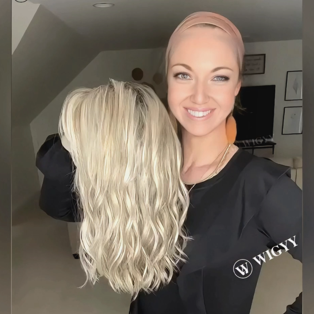Phoebe - Wigyy Blonde Highlighted Lightweight Softly Wig