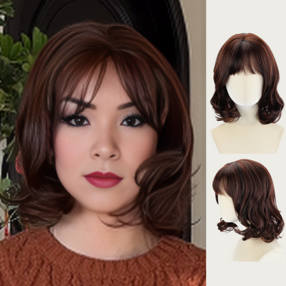 Chloe - Wigyy Curl Bob Wig with Bang