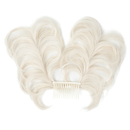 Messy Bun Hair Piece Side Comb Clip in Hair Bun Hairpiece