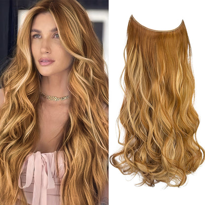 Wave Clip in Hair Extensions Wigs