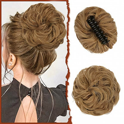Claw Clip Messy Bun Hair Piece