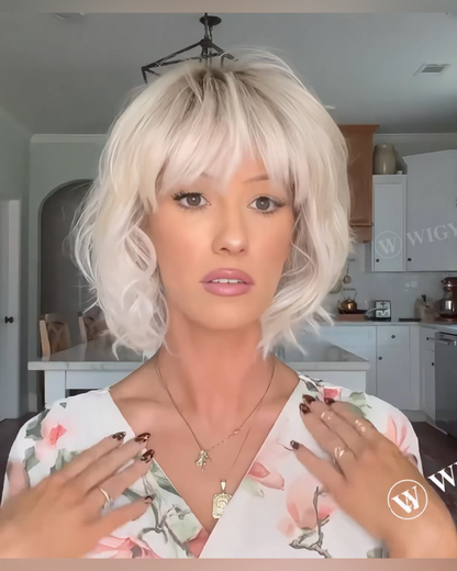 Chloe - Wigyy Curl Bob Wig with Bang
