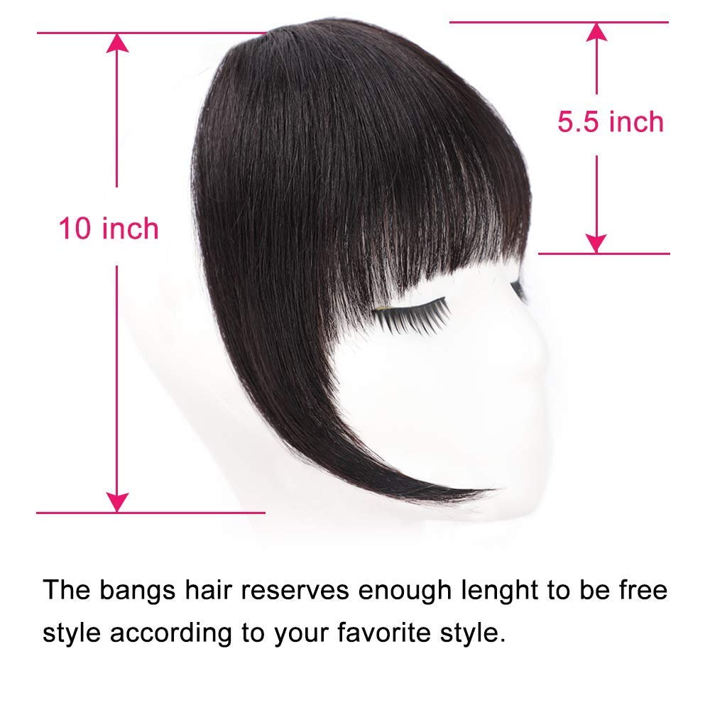 100% Human Hair Cute Bangs