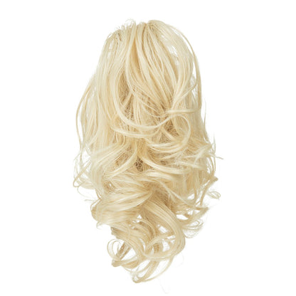 Claw Clip Short Ponytail Hair Extensions Bendable Metals Messy Bun