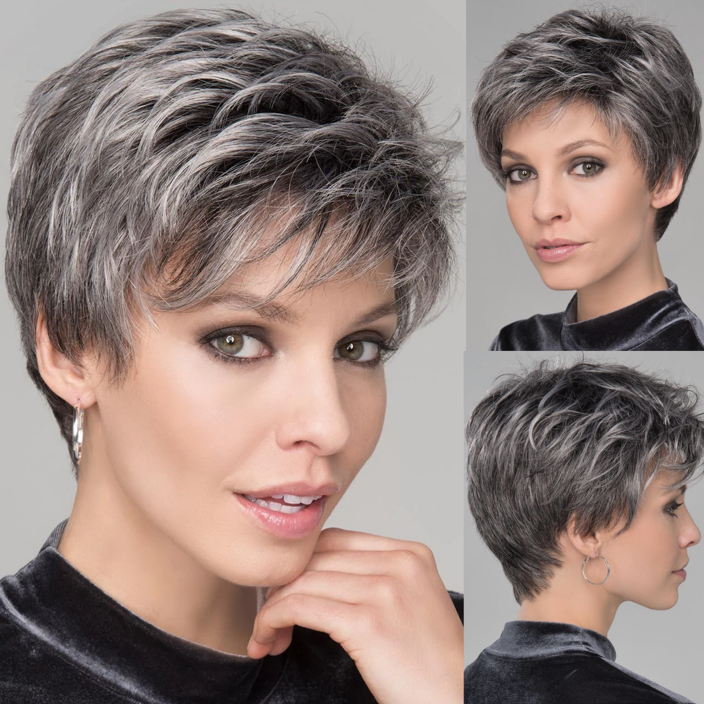 Gossamer - Wigyy Pixie Cut Soft Natural Short Synthetic Wigs