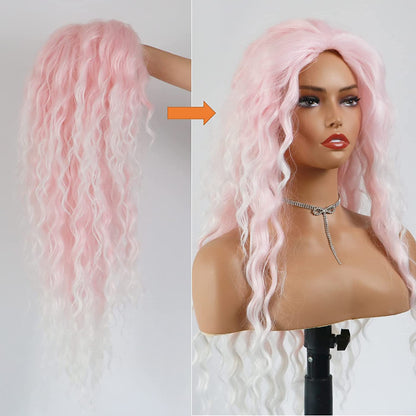 New Wave Golden Fluffy Hot Wigs