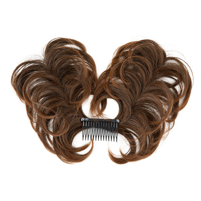 Messy Bun Hair Piece Side Comb Clip in Hair Bun Hairpiece