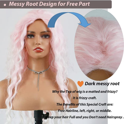 New Wave Golden Fluffy Hot Wigs