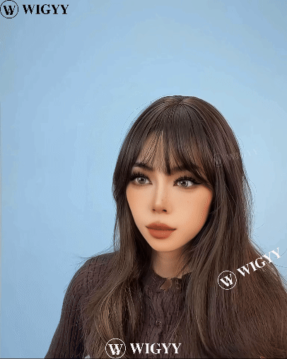 100% Human Hair Toppers for Women Adding Hair Volume Topper with Bangs 12 inches Invisible