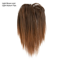 Light Brown and Light Auburn Tips