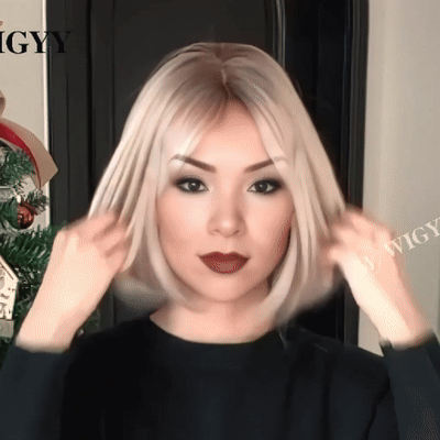 Perla - Wigyy Cutest Bob Elegant Wig with Bang