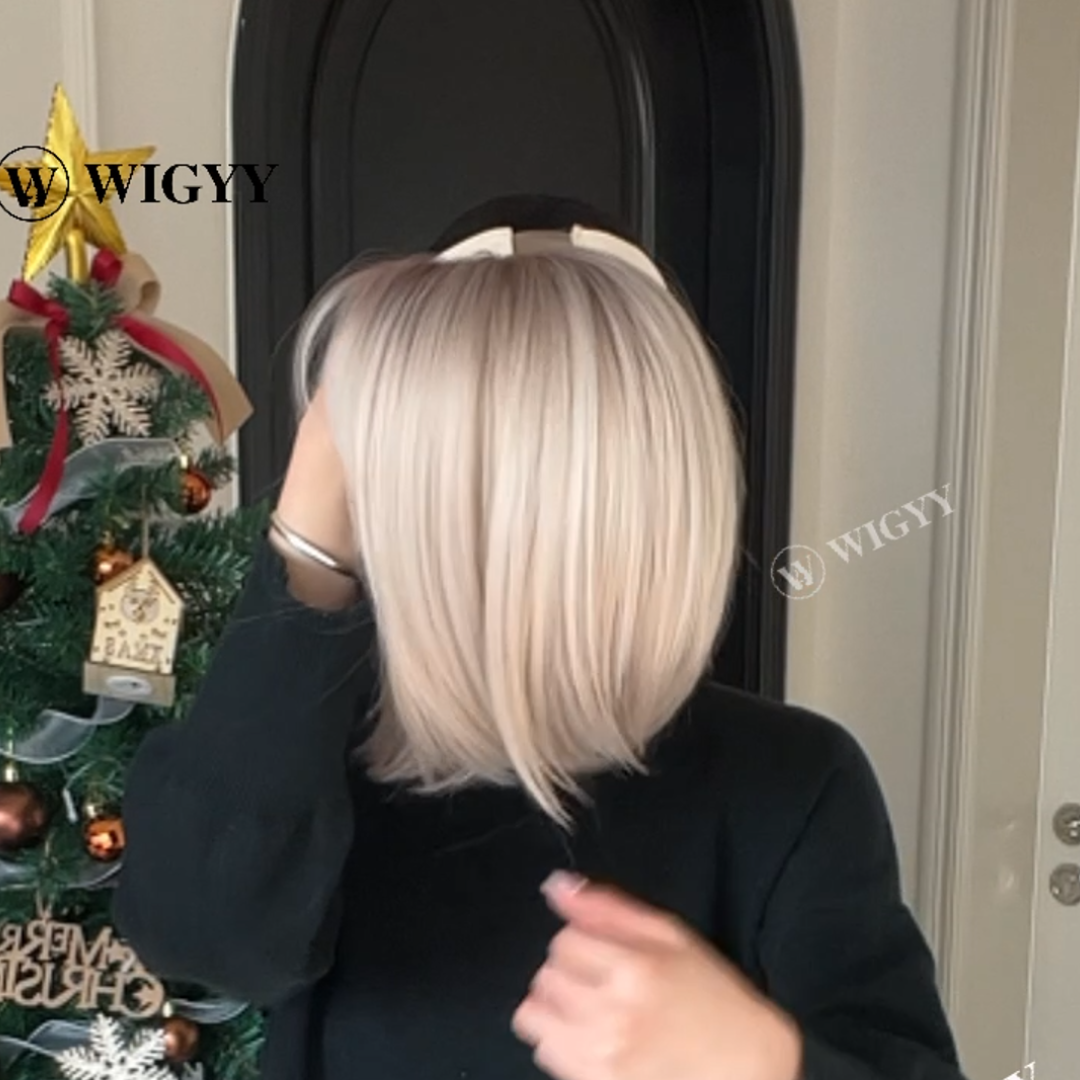 Perla - Wigyy Cutest Bob Elegant Wig with Bang