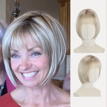 Perla - Wigyy Bob Elegant Wig with Bang