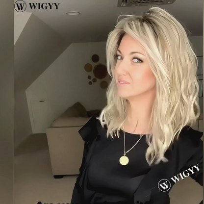 Phoebe - Wigyy Blonde Highlighted Lightweight Softly Wig