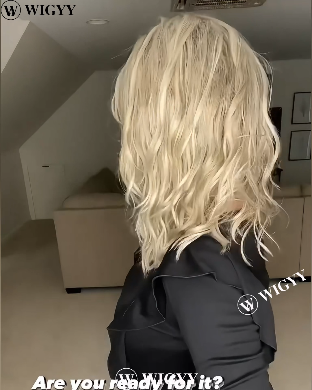 Phoebe - Wigyy Blonde Highlighted Lightweight Softly Wig