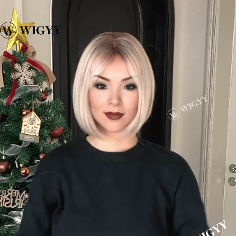 Perla - Wigyy Cutest Bob Elegant Wig with Bang