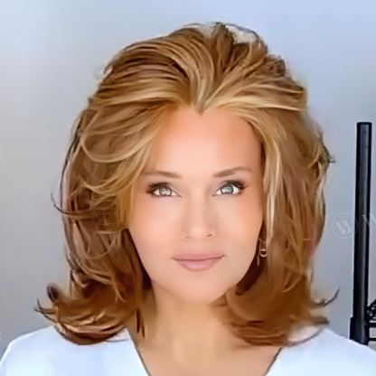 Rose - Wigyy Shouder Length Curl Elegant Wig