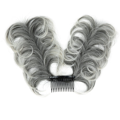 Messy Bun Hair Piece Side Comb Clip in Hair Bun Hairpiece