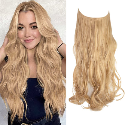 Wave Clip in Hair Extensions Wigs