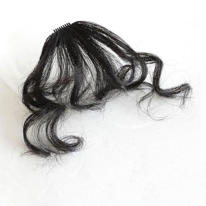 100% Human Hair curly hair air bangs