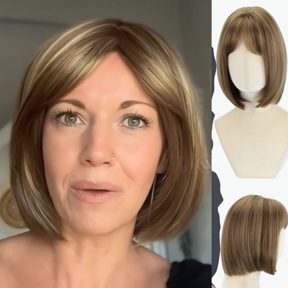 Perla - Wigyy Bob Elegant Wig with Bang