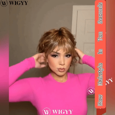 Bernice - Wigyy Wave Bob Elegant Wig with Bang