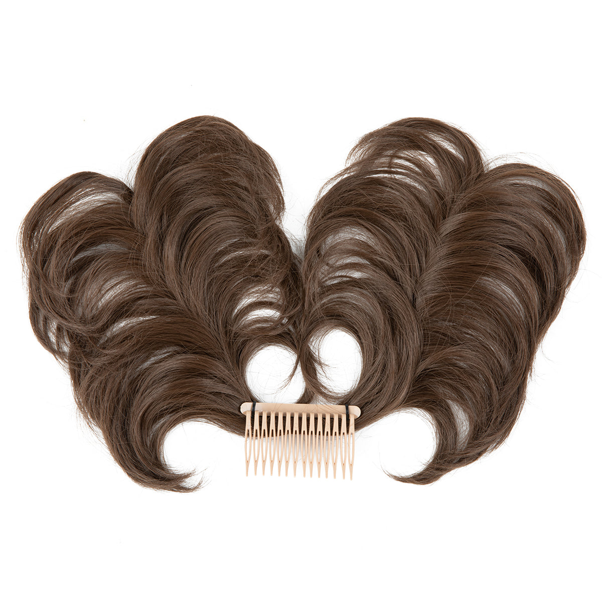 Messy Bun Hair Piece Side Comb Clip in Hair Bun Hairpiece