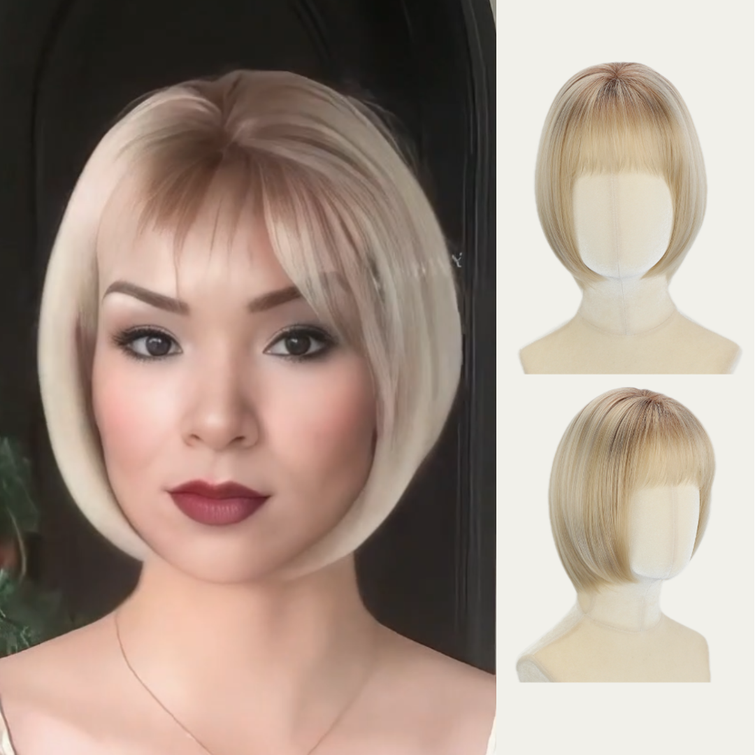 Perla - Wigyy Cutest Bob Elegant Wig with Bang