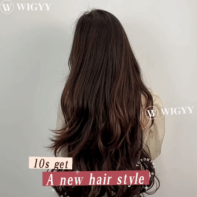 Wave Clip in Hair Extensions Wigs