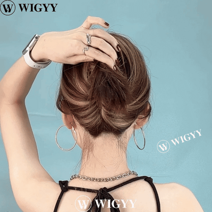 Claw Clip Messy Bun Hair Piece