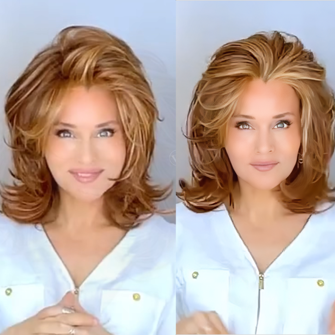 Rose - Wigyy Shouder Length Curl Elegant Wig