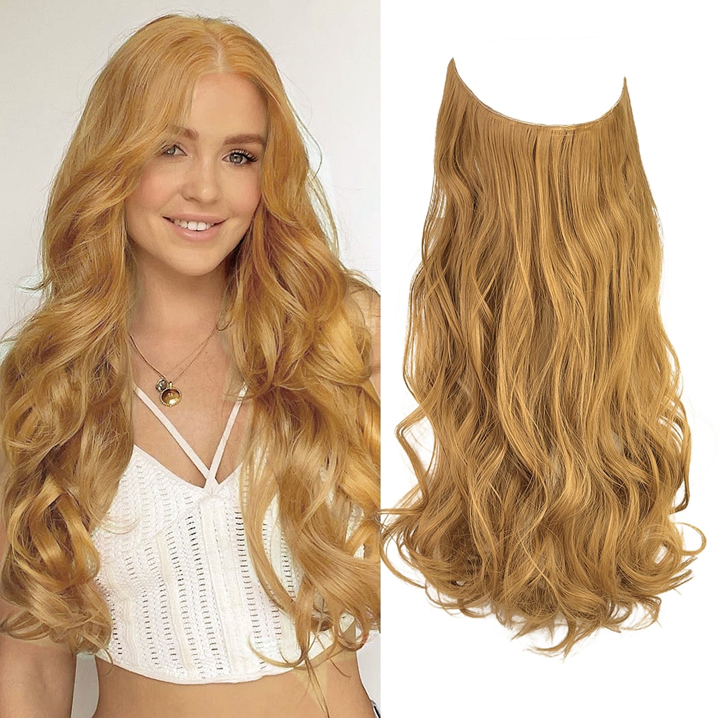 Wave Clip in Hair Extensions Wigs