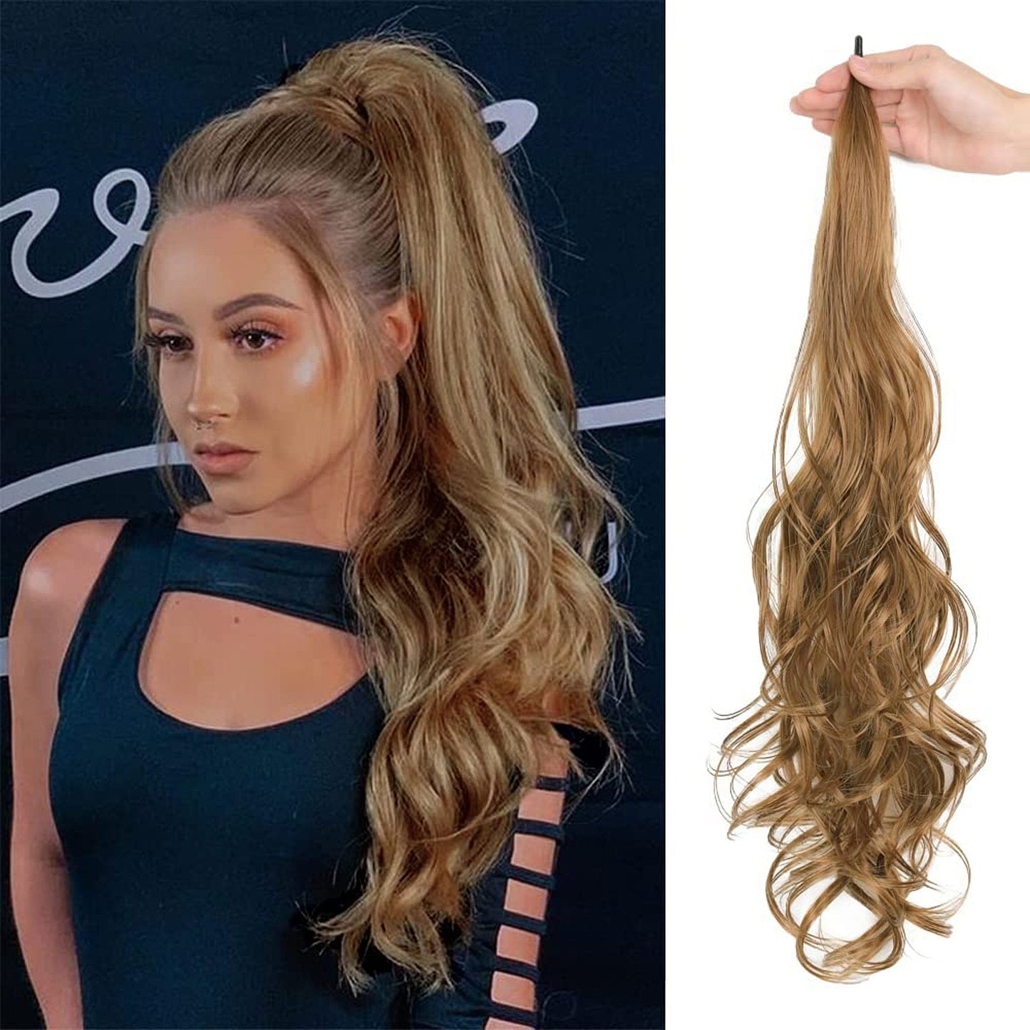 32 Inch Flexible Wrap Around Ponytail