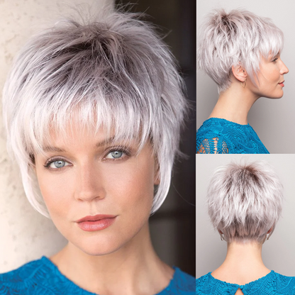 Charlie  - Highlight Short Pixie Wigs