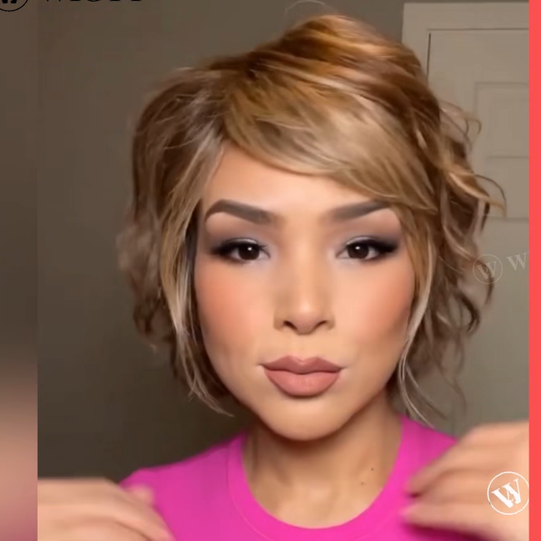 Bernice - Wigyy Wave Bob Elegant Wig with Bang